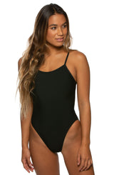 Jackson Swim Onesie - Black