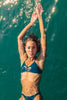 Tomcat Bikini Top - Peacock - XS / Peacock