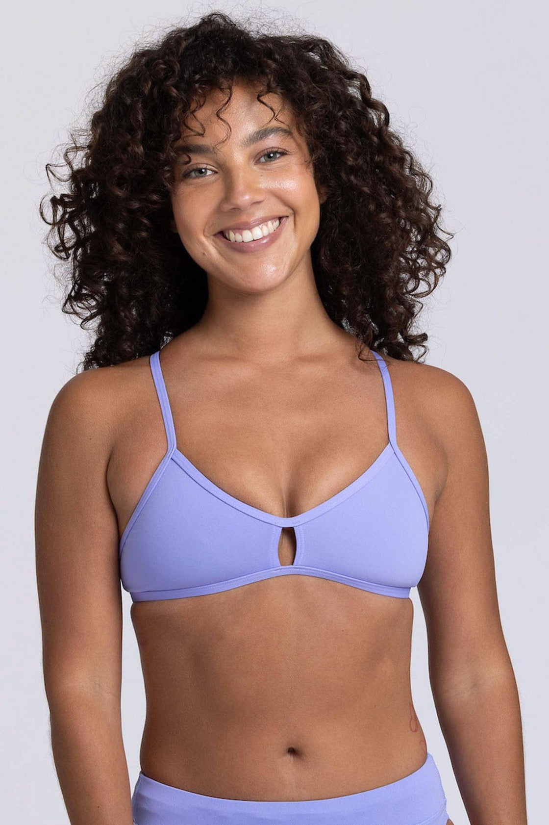 Vent Bikini Top - Lavender