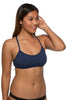 Adrian Bikini Top - Navy - XS / Navy