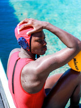 Oblek na vodní pólo Fairlie - červený