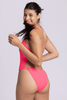 Alyssa Swim Onesie - Hot Pink - Hot Pink / 26