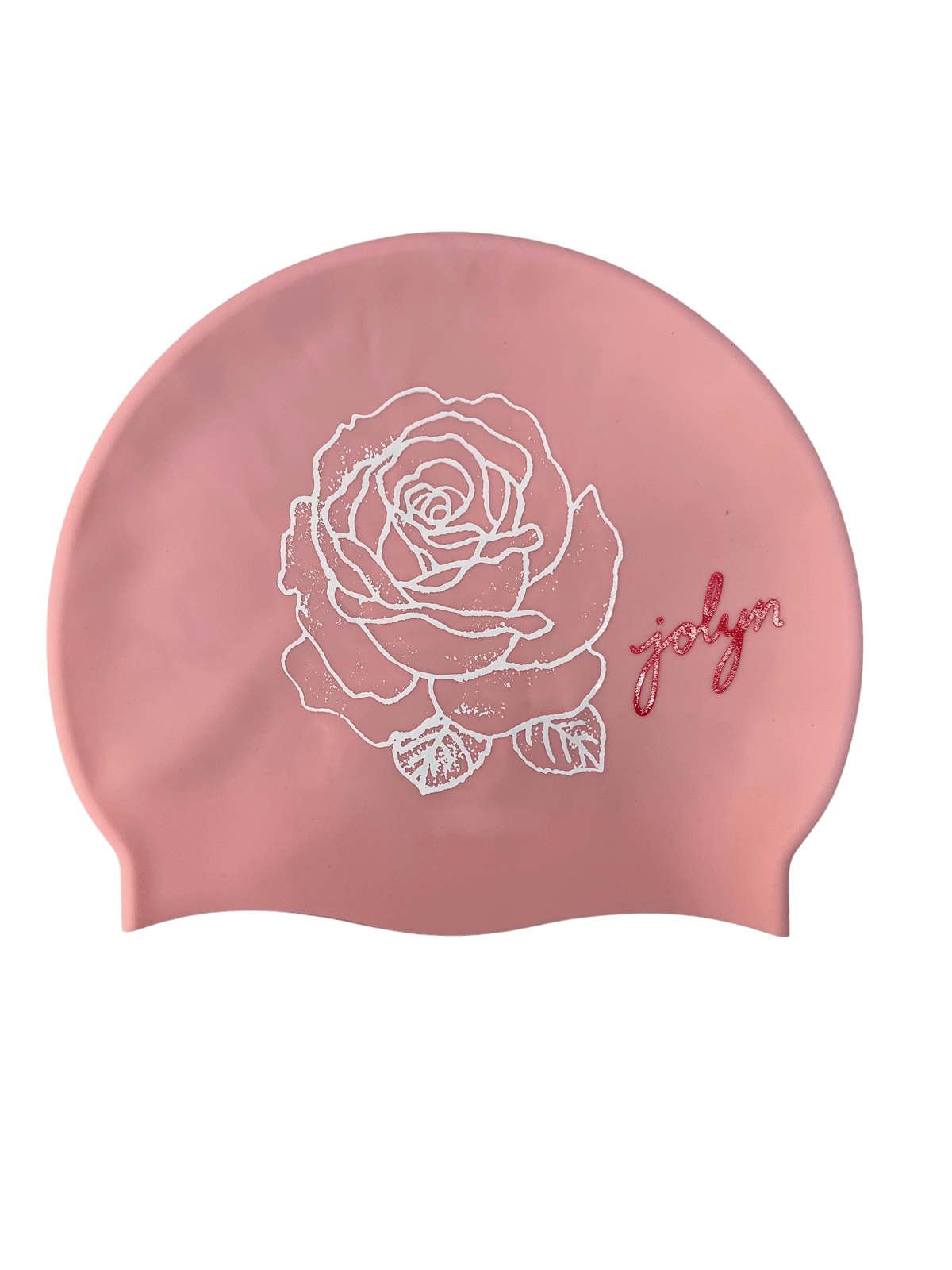 Silicone Swim Cap - Rose