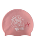 Silicone Swim Cap - Rose